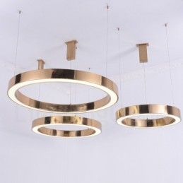 Lámpara colgante moderna contemporánea de acero de 1 luz con pantalla acrílica