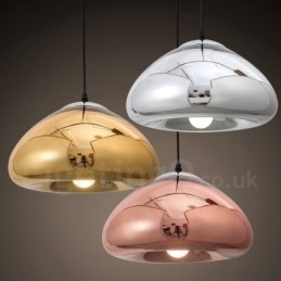 Lámpara colgante moderna contemporánea de vidrio de 1 luz con pantalla de vidrio
