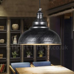 Lámpara colgante moderna contemporánea de aleación de aluminio de 1 luz con pantalla de aleación de aluminio