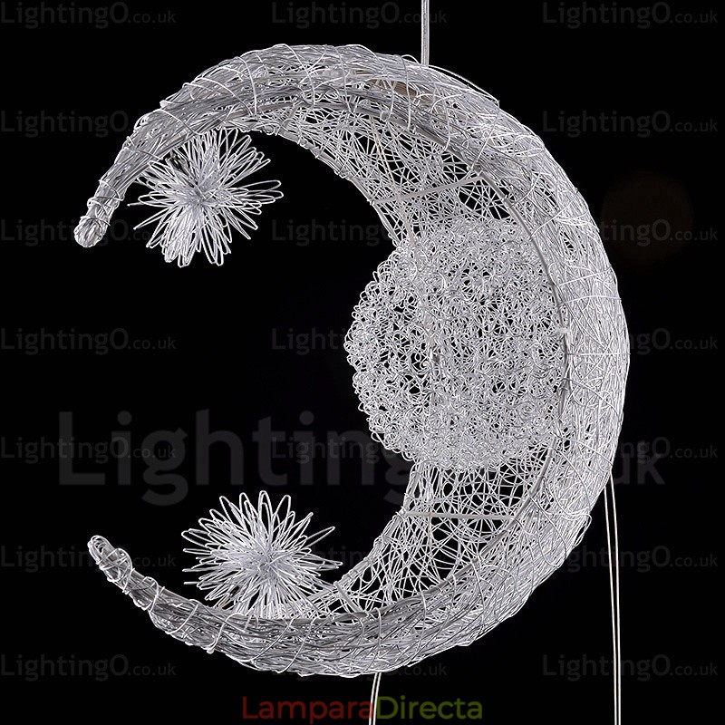 Lámpara colgante contemporánea moderna de 5 luces
