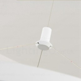 Lámpara colgante contemporánea moderna de 1 luz con pantalla acrílica