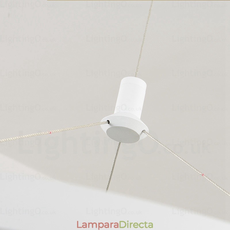 Lámpara colgante contemporánea moderna de 1 luz con pantalla acrílica