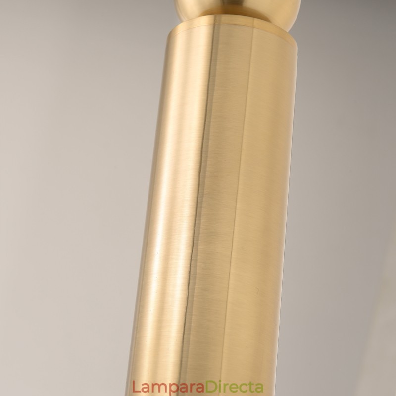 Lámpara colgante contemporánea moderna de 1 luz con pantalla acrílica