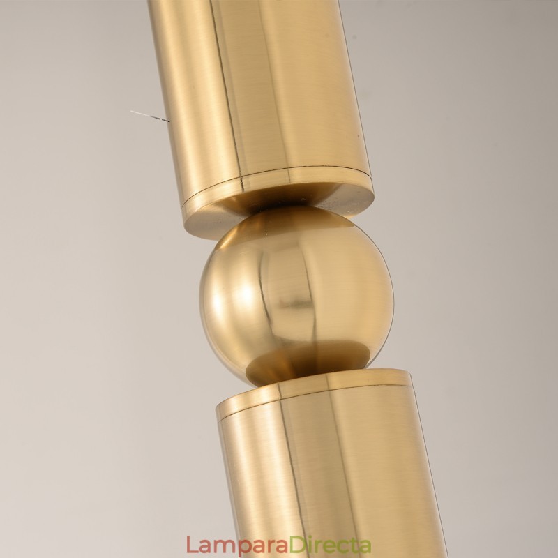 Lámpara colgante contemporánea moderna de 1 luz con pantalla acrílica