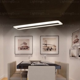 Lámpara colgante contemporánea moderna de 1 luz con pantalla acrílica