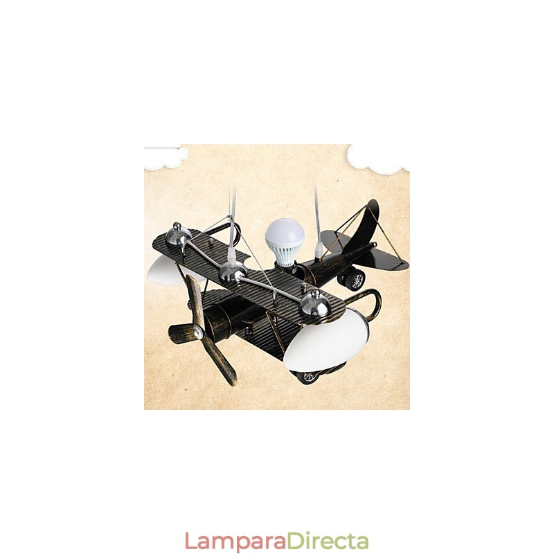 Lámpara infantil Lámparas de avión Y linternas Lámpara Niño Dibujos animados Iluminación