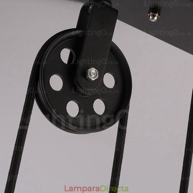 Lámpara colgante contemporánea moderna de 2 luces con pantalla de vidrio