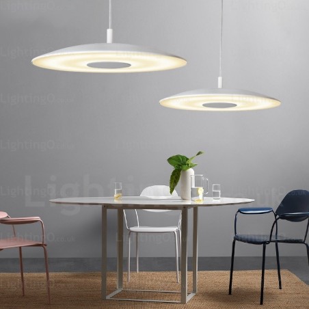 Lámpara colgante contemporánea moderna de 1 luz con pantalla de vidrio Lámpara colgante contemporánea moderna de 1 luz con pantalla de vidrio