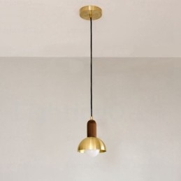 Lámpara colgante nórdica de 1 luz