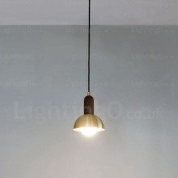 Lámpara colgante nórdica de 1 luz