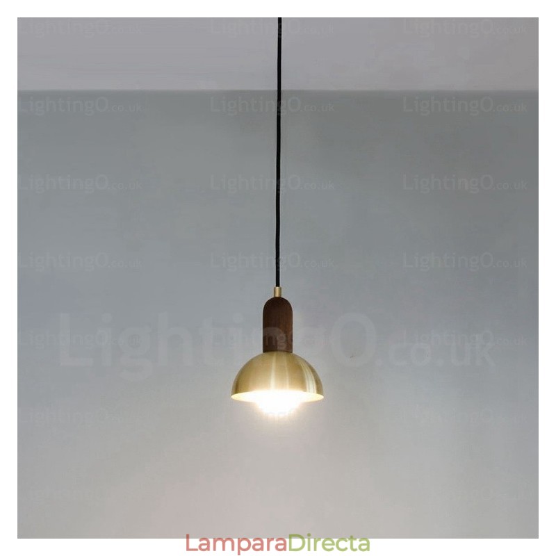 Lámpara colgante nórdica de 1 luz