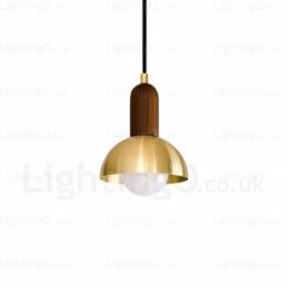 Lámpara colgante nórdica de 1 luz