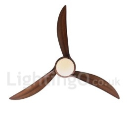 Ventilador de techo rústico estilo Lodge de 52"