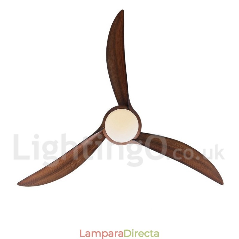 Ventilador de techo rústico estilo Lodge de 52"