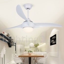 Ventilador de techo rústico estilo Lodge de 52"