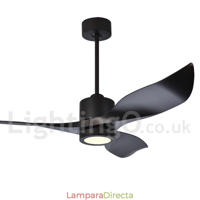 Ventilador de techo rústico estilo Lodge de 52"