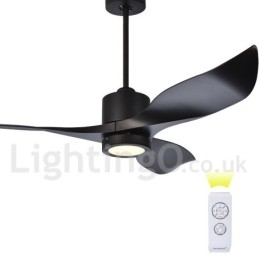 Ventilador de techo rústico estilo Lodge de 52"