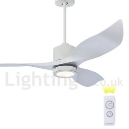 Ventilador de techo rústico estilo Lodge de 52"