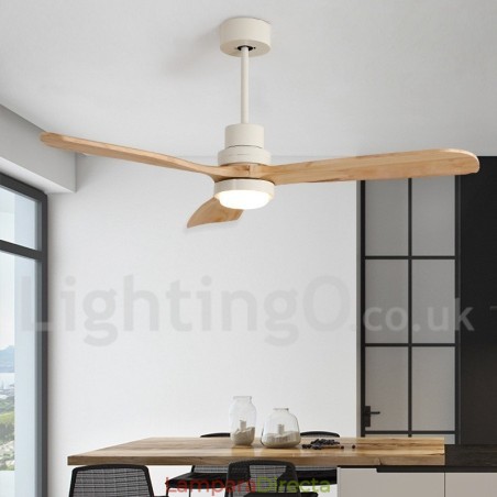 Ventilador de techo nórdico moderno y contemporáneo de 36", 42" y 52"
