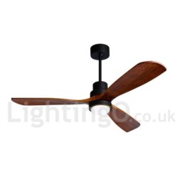 Ventilador de techo nórdico moderno y contemporáneo de 36", 42" y 52"