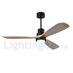 Ventilador de techo contemporáneo moderno nórdico de 42" y 52"