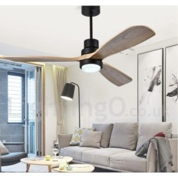 Ventilador de techo contemporáneo moderno nórdico de 42" y 52"