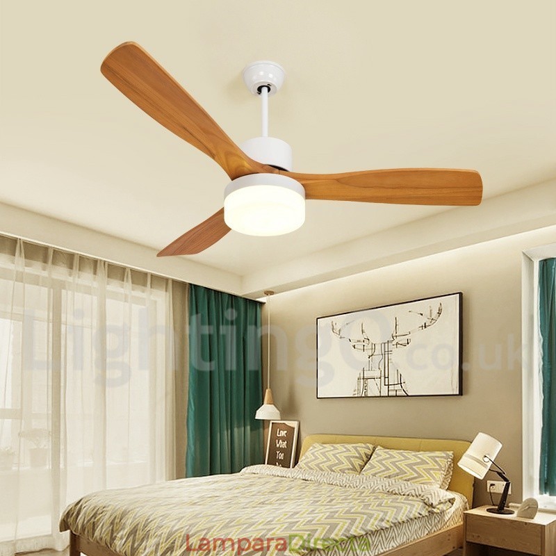 Ventilador de techo nórdico campestre de 42" y 48"