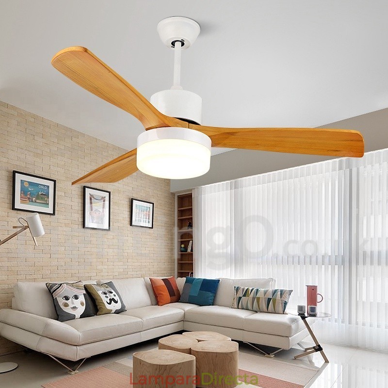 Ventilador de techo nórdico campestre de 42" y 48"