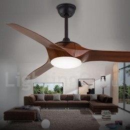 Ventilador de techo moderno y contemporáneo de estilo europeo de 52"