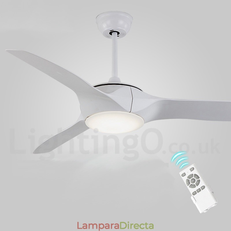 Ventilador de techo moderno y contemporáneo de estilo europeo de 52"