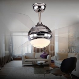 Ventilador de techo moderno y contemporáneo de estilo europeo de 52"