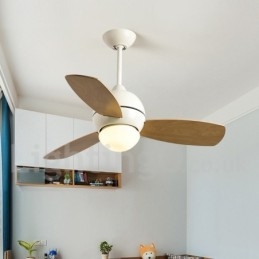 Ventilador de techo nórdico campestre de 34", 36" y 42"
