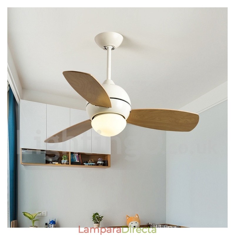 Ventilador de techo nórdico campestre de 34", 36" y 42"