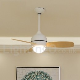 Ventilador de techo nórdico campestre de 34", 36" y 42"