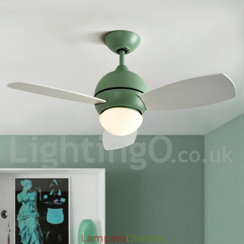 Ventilador de techo nórdico campestre de 34", 36" y 42"