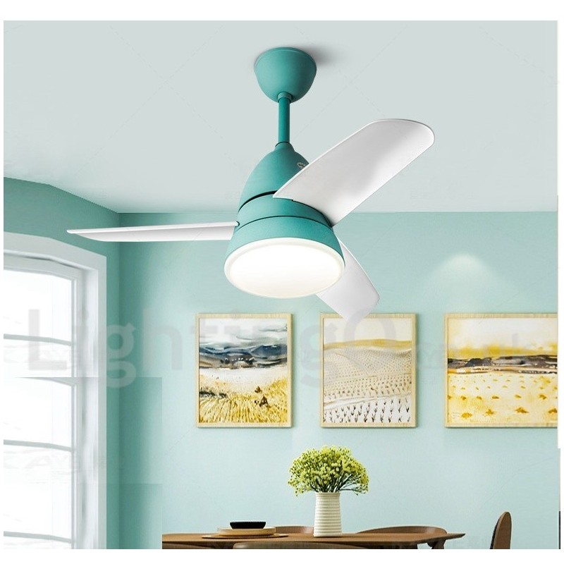 Ventilador de techo nórdico campestre de 26"