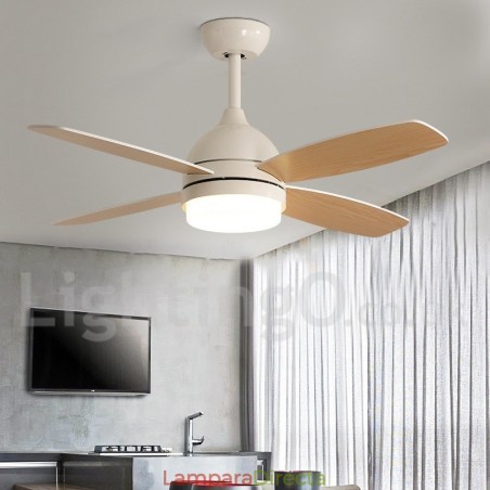 Ventilador de techo moderno y contemporáneo de estilo nórdico campestre de 42" Ventilador de techo moderno y contemporáneo de estilo nórdico campestre de 42"