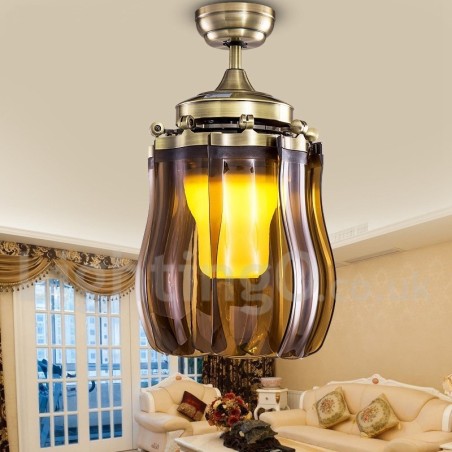 Ventilador de techo moderno y contemporáneo de 42"