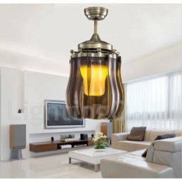 Ventilador de techo moderno y contemporáneo de 42"