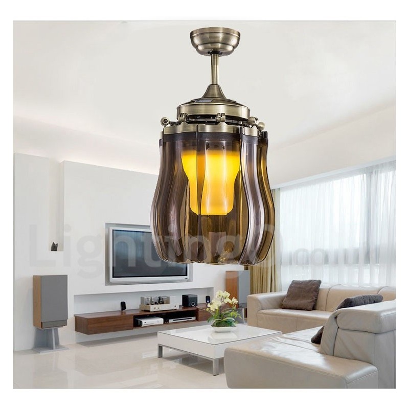 Ventilador de techo moderno y contemporáneo de 42"