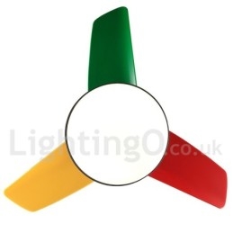 Ventilador de techo moderno y contemporáneo de 26"