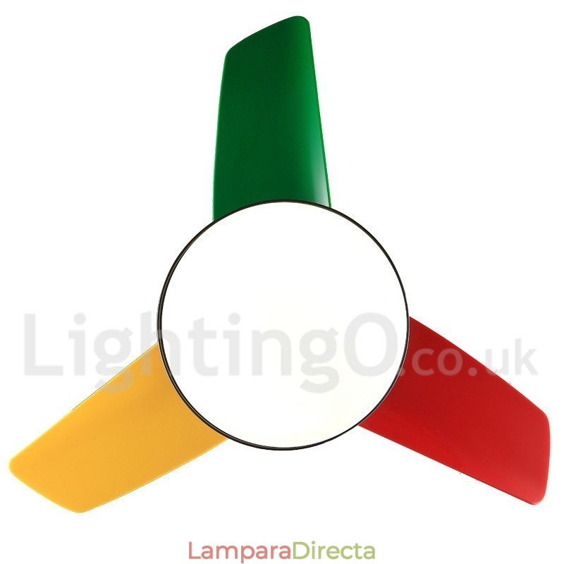 Ventilador de techo moderno y contemporáneo de 26"