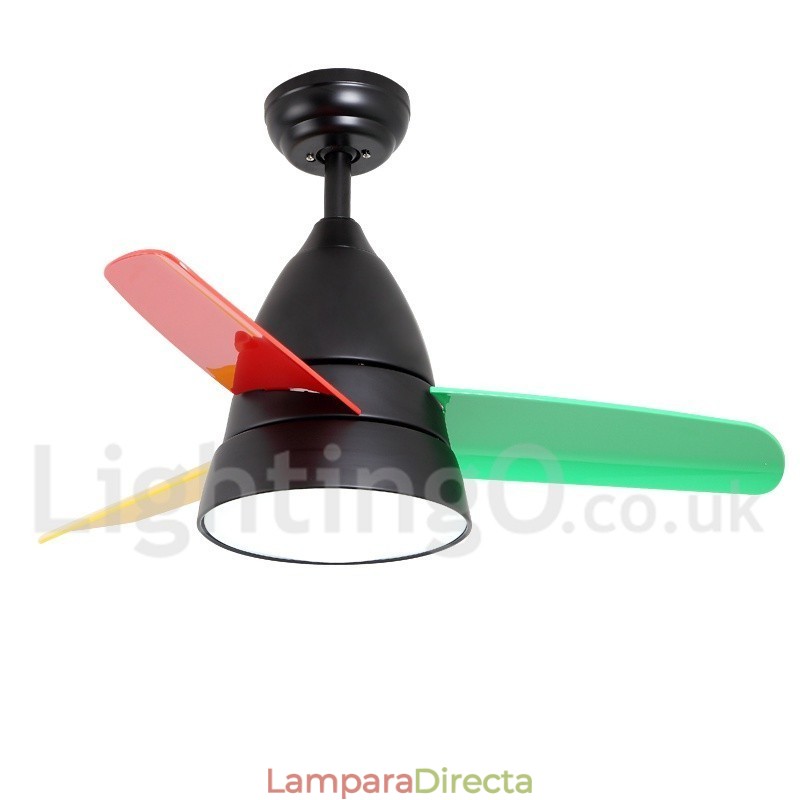 Ventilador de techo moderno y contemporáneo de 26"