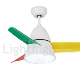 Ventilador de techo moderno y contemporáneo de 26"