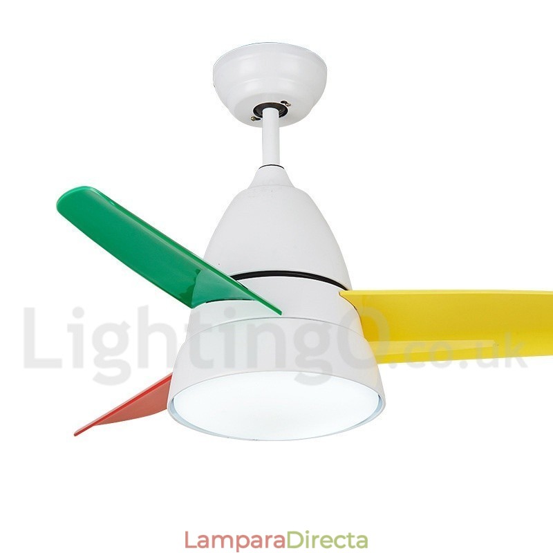 Ventilador de techo moderno y contemporáneo de 26"