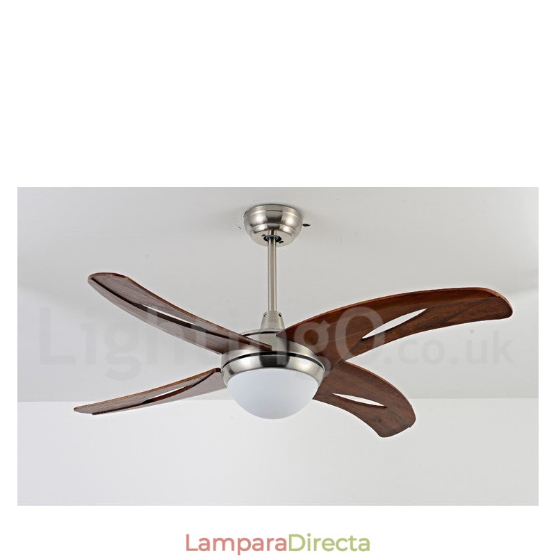 Ventilador de techo moderno y contemporáneo de 42"