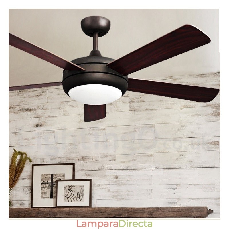 Ventilador de techo vintage estilo europeo de 52"