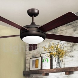 Ventilador de techo vintage estilo europeo de 52"