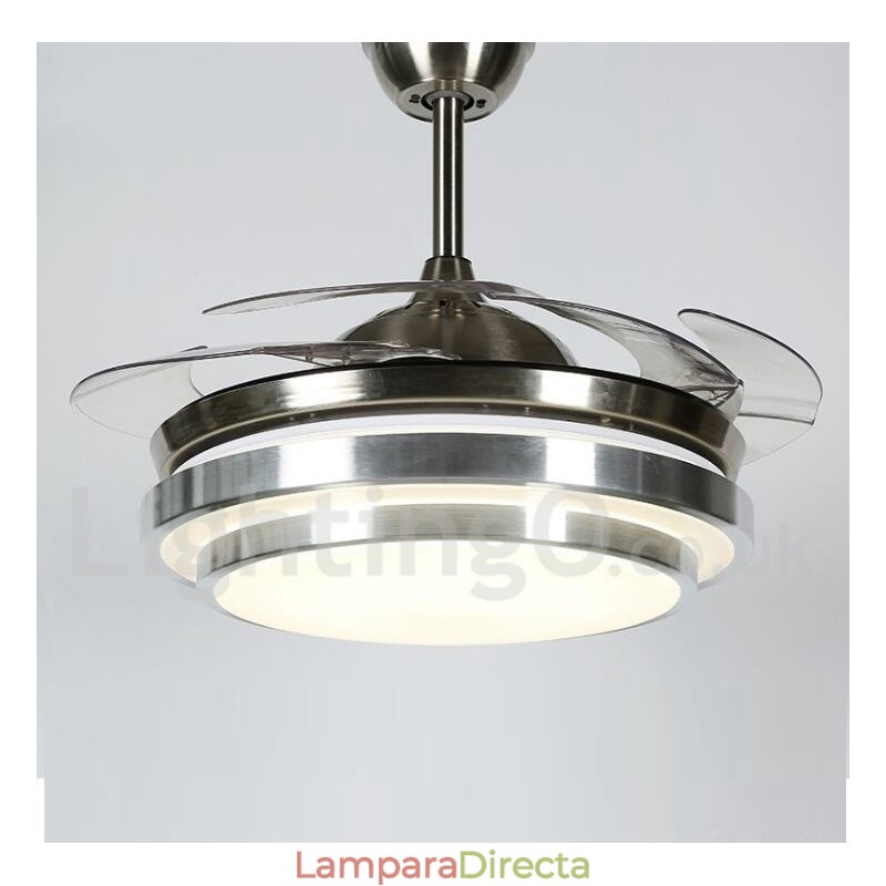 Ventilador de techo moderno y contemporáneo de estilo europeo de 36"