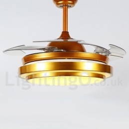 Ventilador de techo moderno y contemporáneo de estilo europeo de 36"